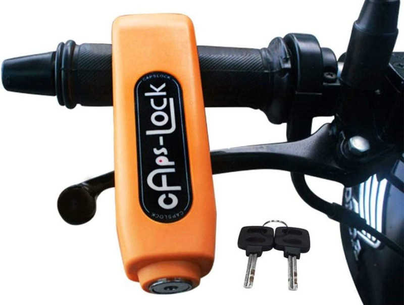 Tarsariya Mart Bike Lock with Anti Theft Alarm & 2 Keys |All 2 Wheelers Scooty Bike Compatible Disc Lock(Multicolor)