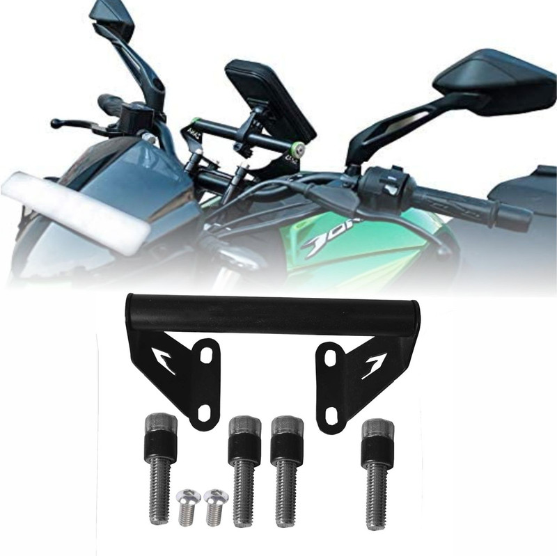 ASRYD Bajaj Dominar 250/400 GPS Mount Bike Mobile Holder Handlebar Hand Guard Bike Mobile Holder(Black)