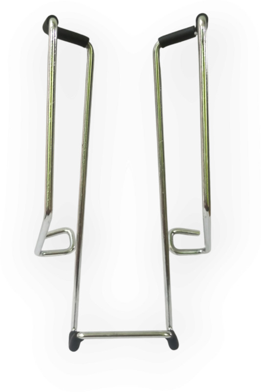 TCA eRickshaw Metal Mobile Holder, Vibration Free, Silver, Pack of 1, Bike Mobile Holder(Silver)