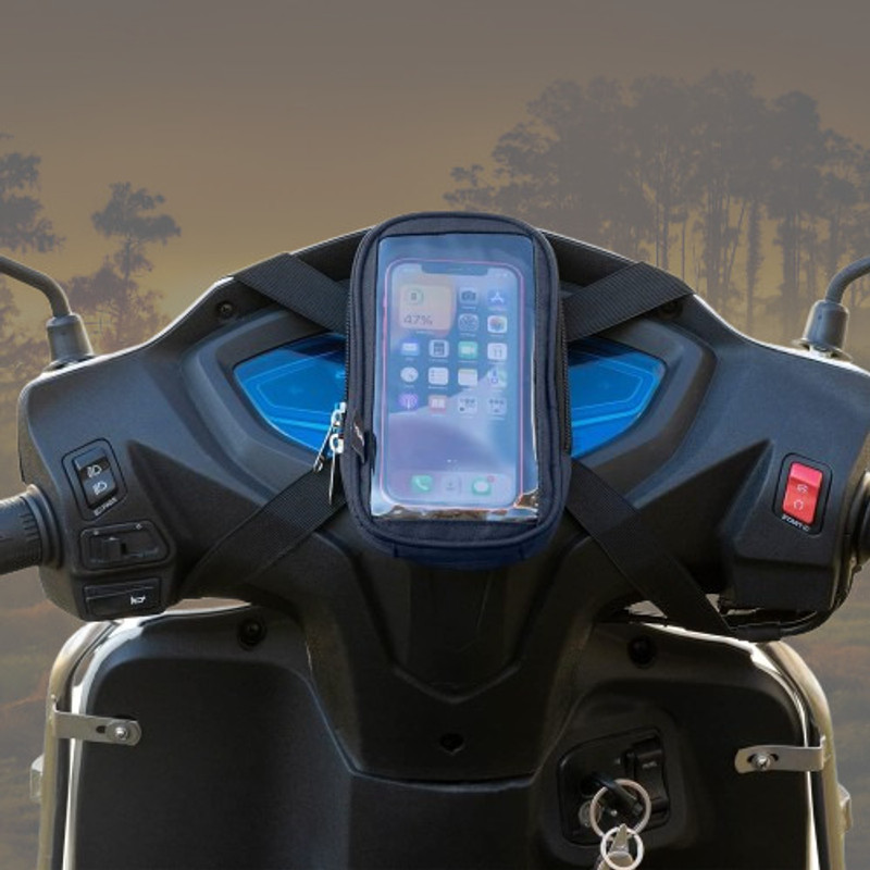 Darkview Mobile Holder Mount Pouch Bag Waterproof-871 Bike Mobile Holder(Black)