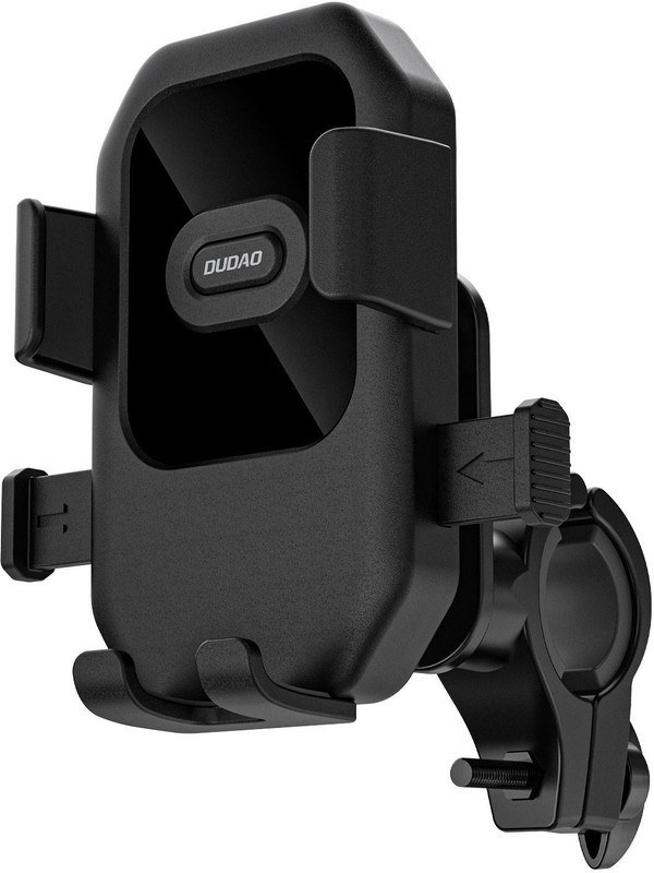 DUDAO Mobile Holder For Ola/Activa/Scooty/Bikes with 360° Handlebar Bike Mobile Holder(Black)