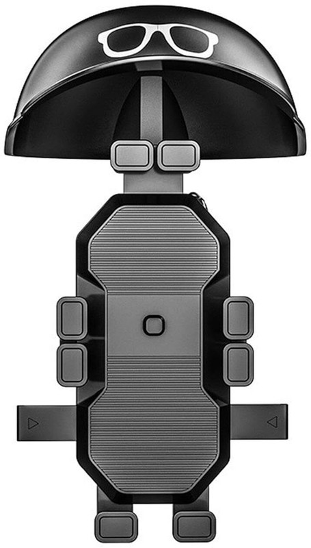 TeraaBliss TB-CAP-MOBILE-HOLDERS Bike Mobile Holder(Black)