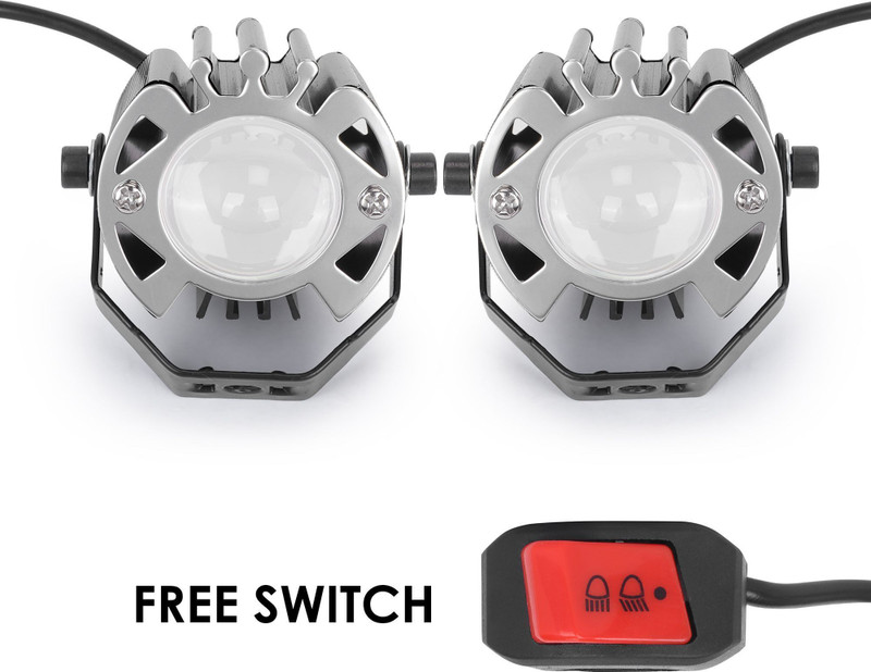 Moto Vibe Enterprises Bike Light Universal SSLG-G16-Origin al-Led-Fog Light Projector Lens