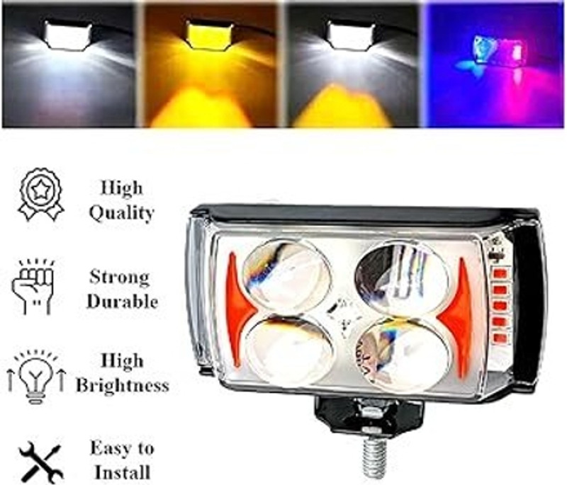 Favoto 4 LENS LIGHT, SPOT LIGHT FOR bike and car Projector Lens