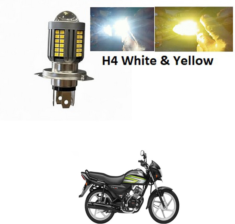 XZRTZ 60 LED with H4 Fitting Bulb Headlight Car/Motorbike Van LED (12 V, 30 W) forRay Projector Lens
