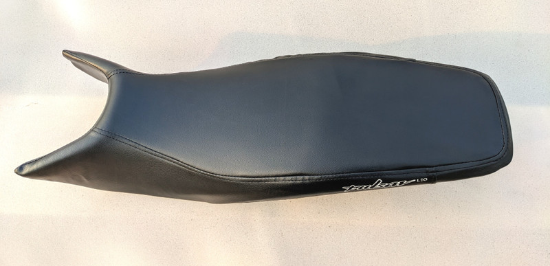 AUTOLEOPARD PULSAR 125/150 SINGLE FULL BLACK Single Bike Seat Cover For Bajaj Pulsar 150 DTS-i