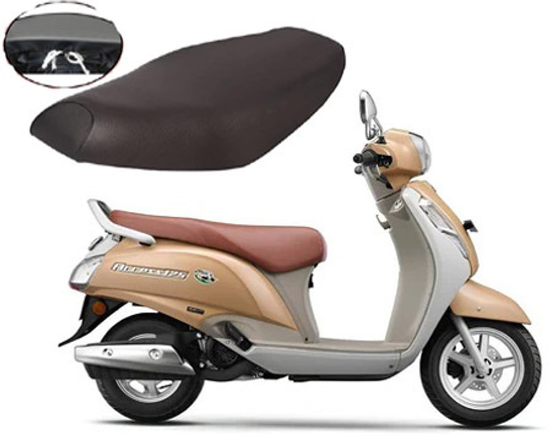Sanaacreations CG_ACCESS_125 2021 SC_001 Single Bike Seat Cover For Suzuki Access 125