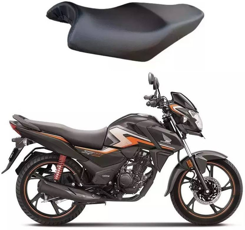 carbox [Honda SP 125] BS6 Bike SEAT Cover,PU Leather Single Bike Seat Cover For Honda SS 125