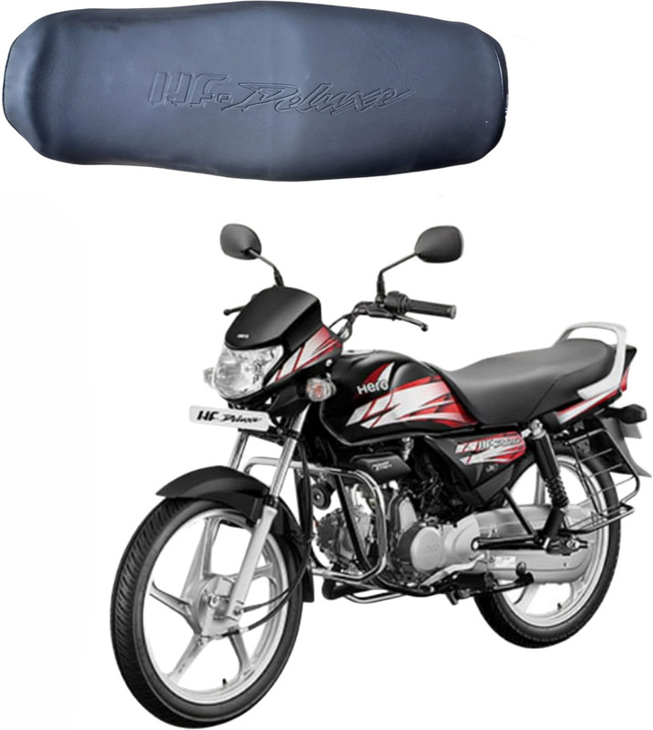 Sanaacreation HF DELUX SEAT COVER_07 Single Bike Seat Cover For Hero HF