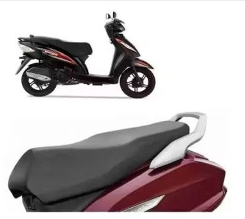 Sanaacreation WEGO SEAT COVER_282 Single Bike Seat Cover For TVS Wego