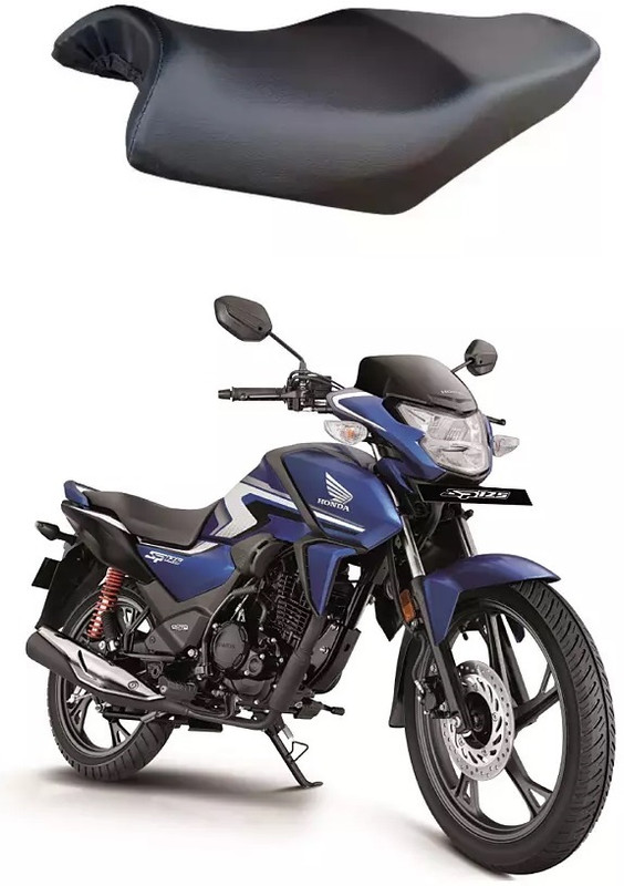 DSAMI SP 125 Matte Marvel Blue Metallic Single Bike Seat Cover For Honda NA