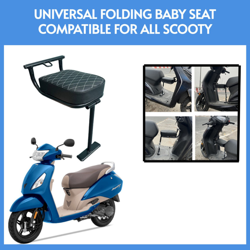 ZYO Baby/Child Seat For Activa,Maestro,Jupiter, Access Bike Crash Guard(Honda)