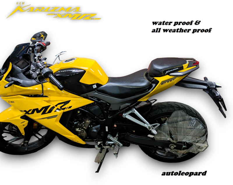 AUTOLEOPARD KARIZMA XMR 210 cc BIKE SEAT COVER Split Bike Seat Cover For Hero Karizma