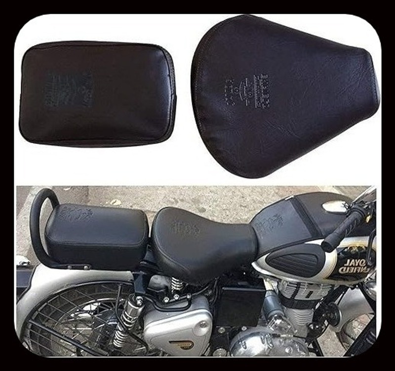 DSAMI Seat Cover-Buttet Classic New-NEW Split Bike Seat Cover For Royal Enfield Classic, Classic 350, Classic 500, Classic Chrome, Classic Desert Storm