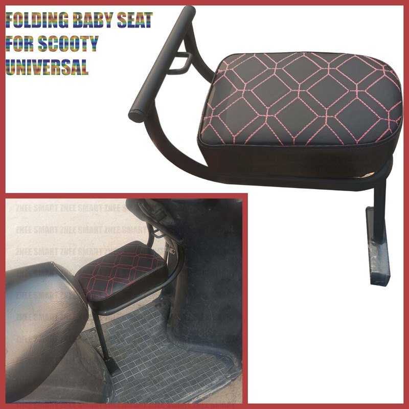 Znee Smart New Color Universal Baby/Child Seat Compatible for Activa 3G/ 4G/ 5G /125 Bike Crash Guard(Honda)