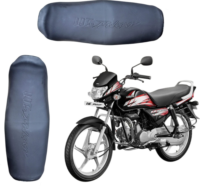 Sanaacreations PJ_HF DELUX SEAT COVER_003 Single Bike Seat Cover For Hero NA