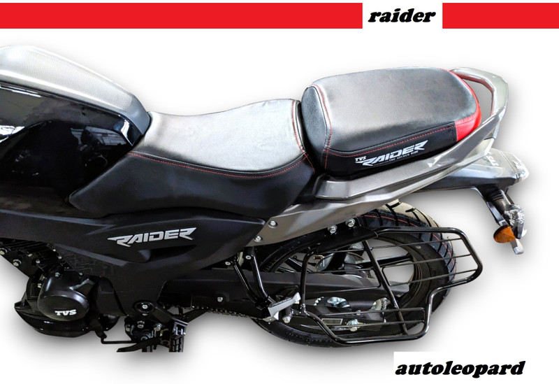 AUTOLEOPARD TVS RAIDER BIKE SEAT COVER Split Bike Seat Cover For TVS NA