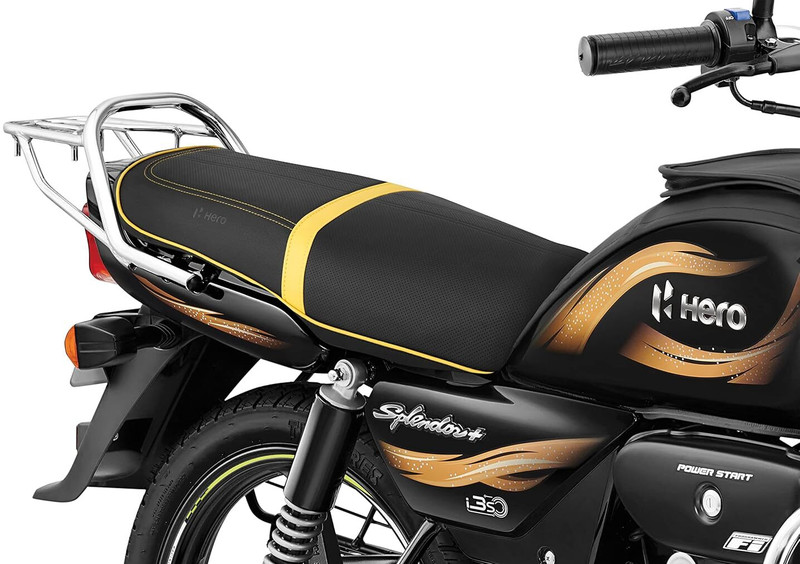 shri vasu 001 Single Bike Seat Cover For Skoda Splendor