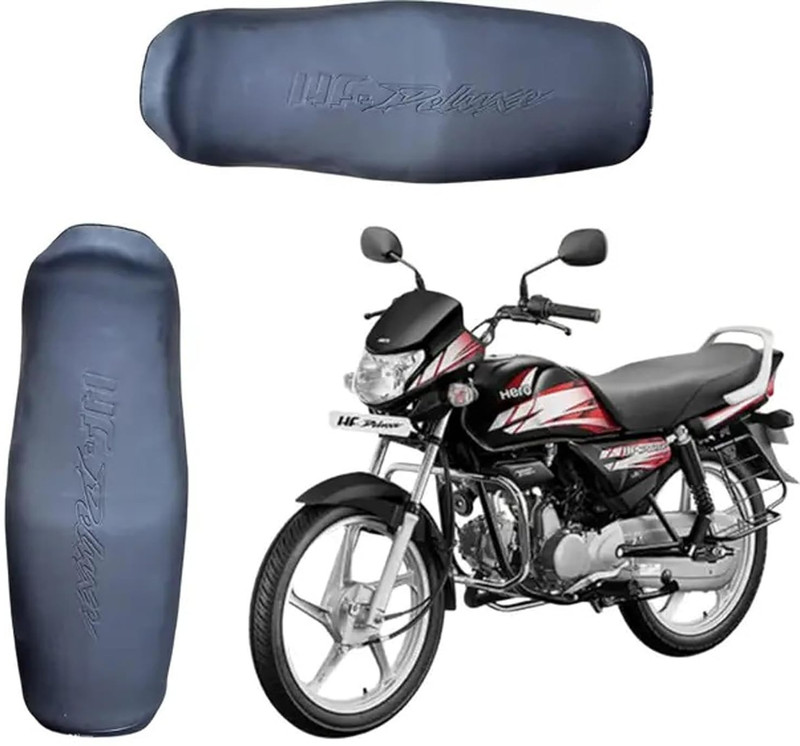 carbox Waterproof and Scratch Proof Bike Single Seat Cover Hero HF Deluxe Single Bike Seat Cover For Hero HF, HF Dawn