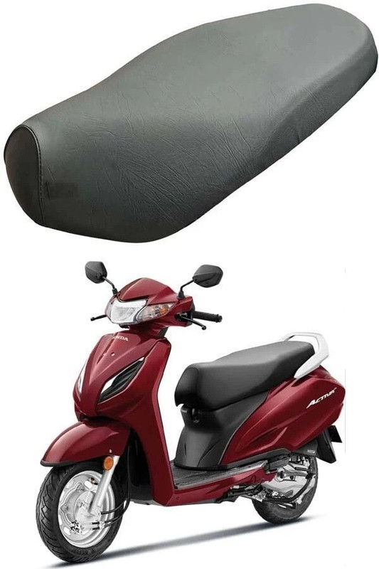 HANSHIKA ENTERPRISES Bike_Seat_Cover_1337 Single Bike Seat Cover For Honda Activa, Activa 3G, Activa 4G, Activa 5G, Activa 6G