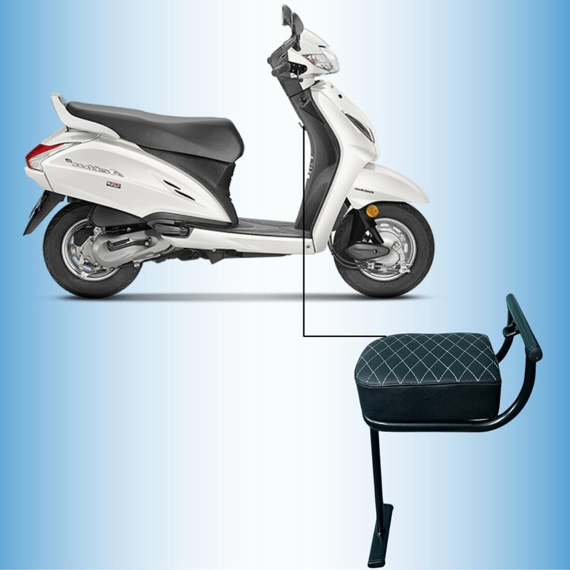 KILLERRYDER Universal Baby (Child) Seat Front Single Bike Seat Cover For Honda, Hero, TVS, Suzuki Activa, Maestro, Jupiter, Access