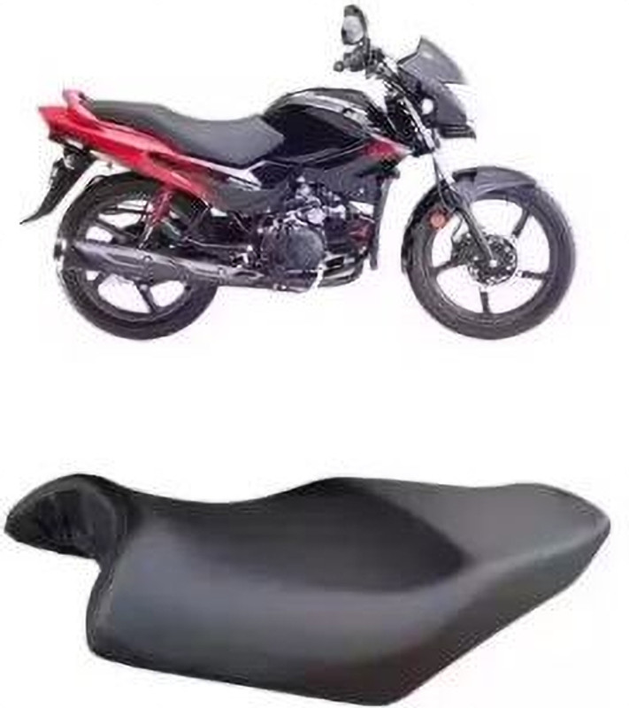 Sanaacreation GLAMOUR BS6 SEAT COVER_03 Single Bike Seat Cover For Hero Glamour