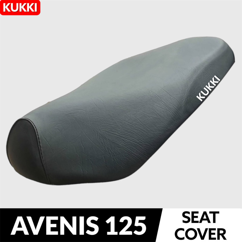 kukki Seat Cover for Avenis 125 Anti Slip Premium Scooty Seat Cover Black Single Bike Seat Cover For Suzuki NA