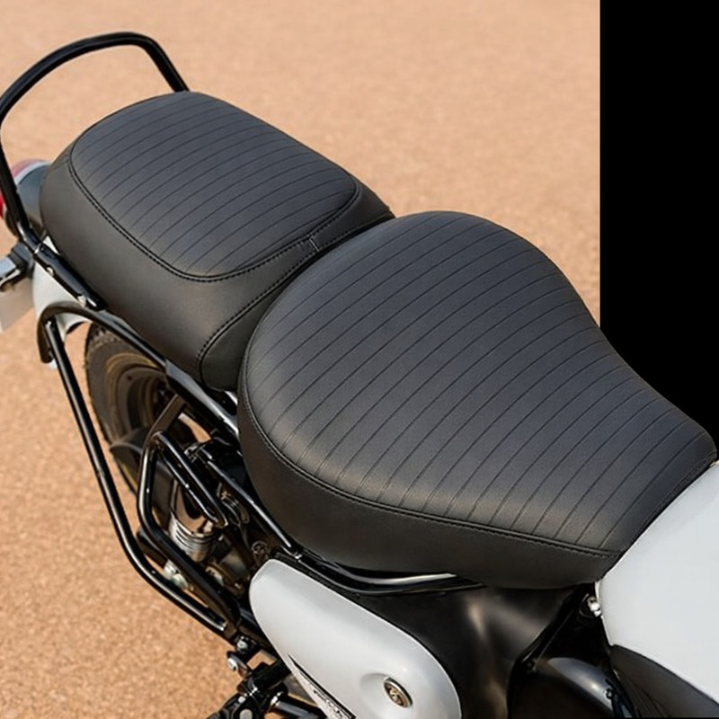 ignitex Waterproof Leather REBORN Seat Cover Accessories for New Classic 350 & 500 Split Bike Seat Cover For Royal Enfield Bullet, Bullet Classic, Classic, Classic 350, Classic 500, Classic Desert Storm