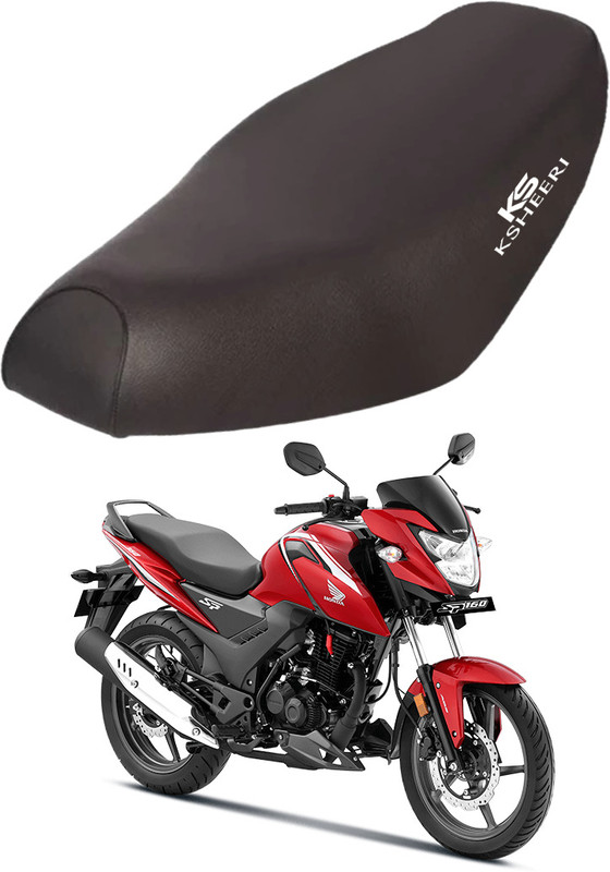KSHEERI SP 160 Seat Cover Protect from Bike seat, PU Leather Waterproof Cover Single Bike Seat Cover For Honda NA