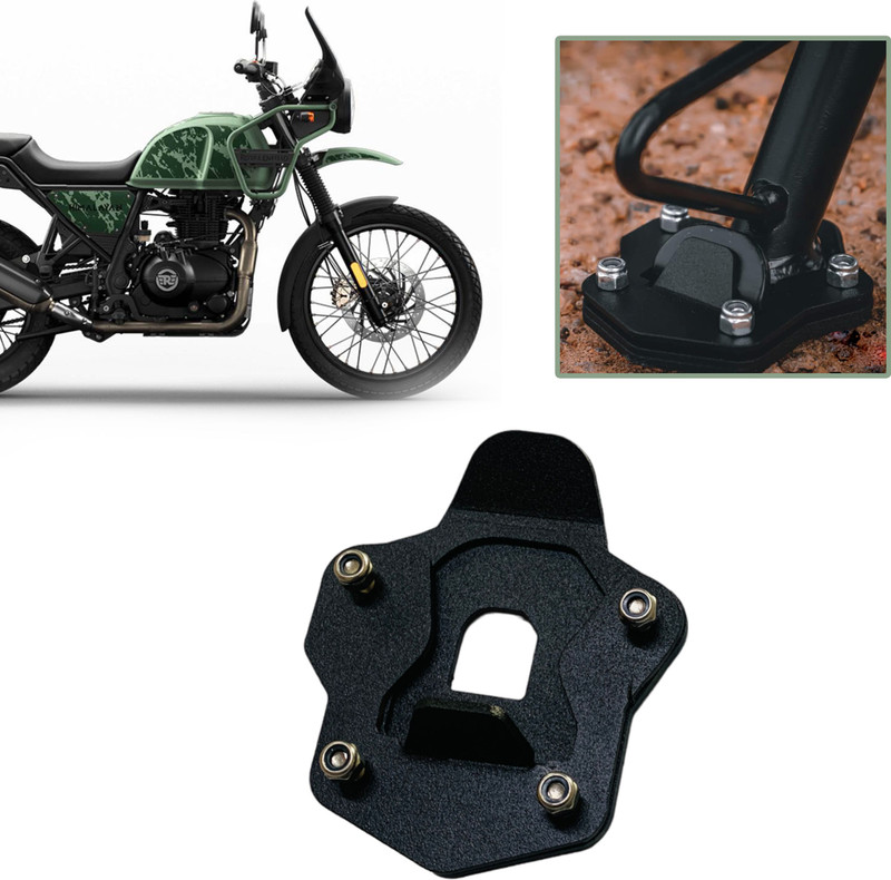 L3 MODZ Himalayan 411 Side Stand Extender Side Stand Shoe Suitable For RE 411 Bs4/Bs6 Bike Side Stand