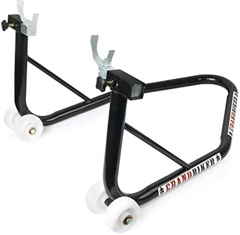 Grandbiker Universal Rear Paddock Stand-01 Bike Storage Stand(Floor Mount)