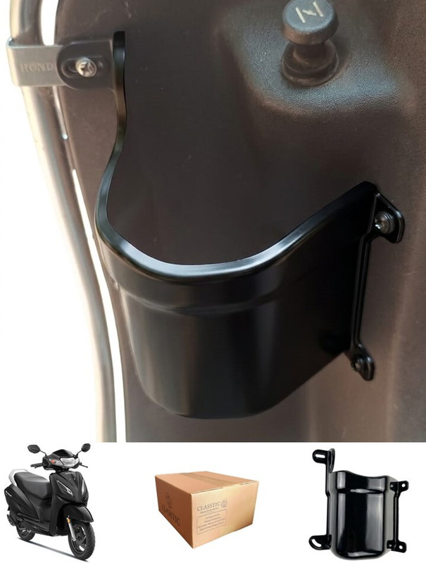 Classtic Front Pocket/Glove Box Compatible with Honda Activa 3G, 4G, 5G, 6G obd1 Models Bike Storage Stand(Wall Mount)