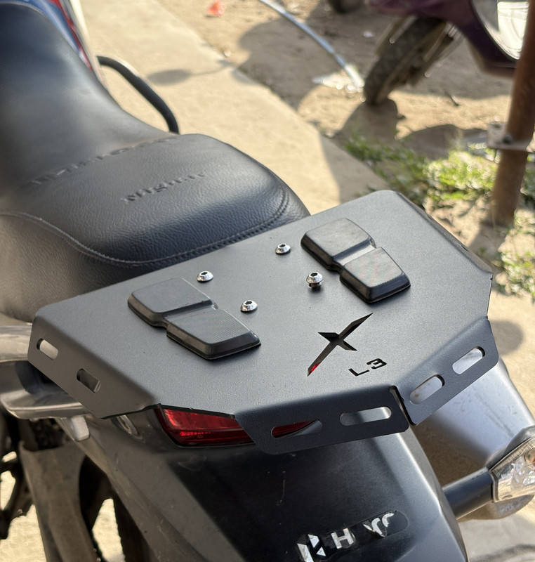 L3 MODZ Hero Xpulse 200 4V Expedition Carrier Touring Luggage Carrier for Xpulse 200 2V Bike Storage Stand(Ceiling Mount)