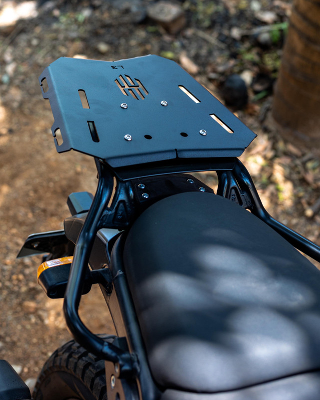 L3 MODZ RE Himalayan Carrier Plate Himalayan Back Rack Bike Storage Stand(Ceiling Mount)