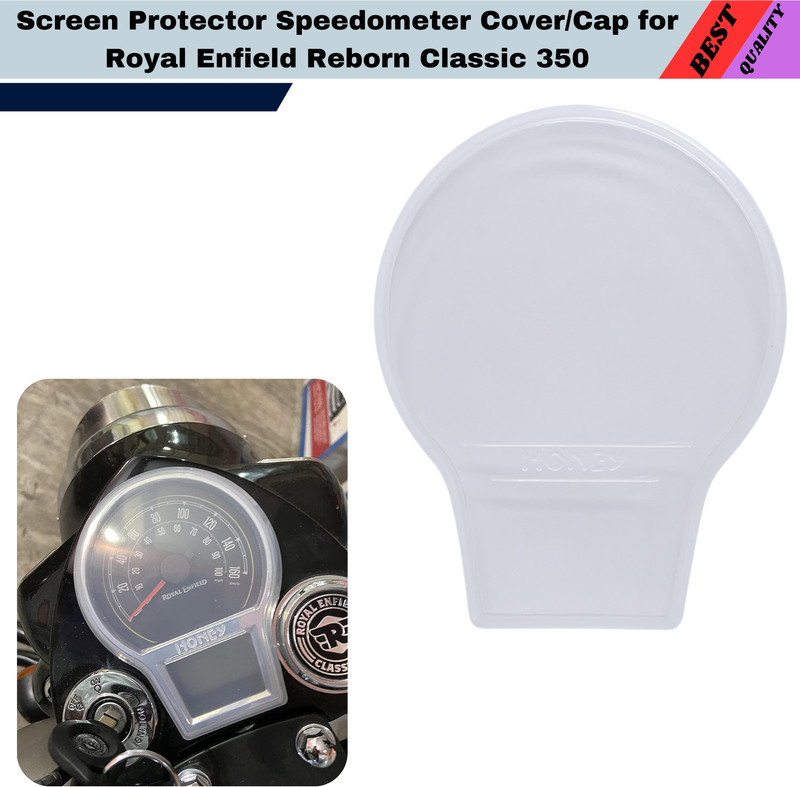 ENEMYT SR-2 Speedometer Cover/Cap Reborn Classic 350 Screen Protector Bike Display Screen Guard(Royal Enfield)