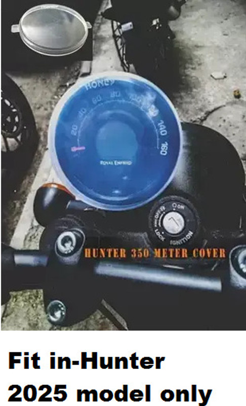 Adino Monsoon Kit Screen Protector Speedometer Cover for re hunter 350 Bike Bike Tank Pad