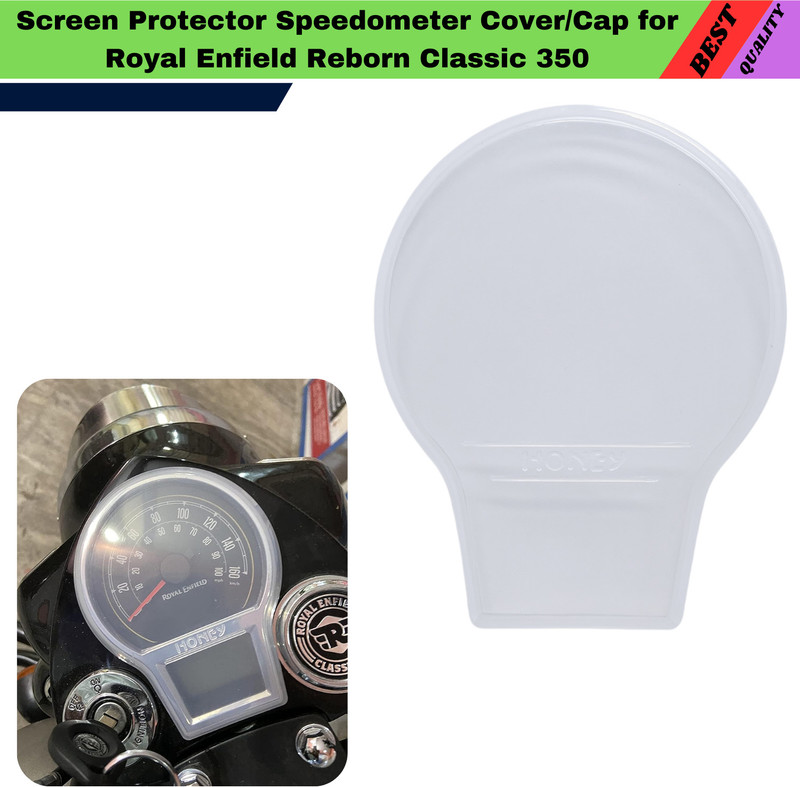 ENEMYT SR-6 Speedometer Cover/Cap Reborn Classic 350 Screen Protector Bike Display Screen Guard(Royal Enfield)