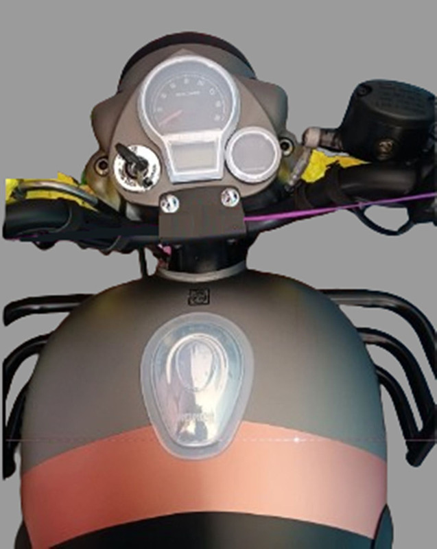 GRILLO Speedometer Cover & Tank Cover Cap Reborn Classic 350 Screen Protector Bike Tank Pad