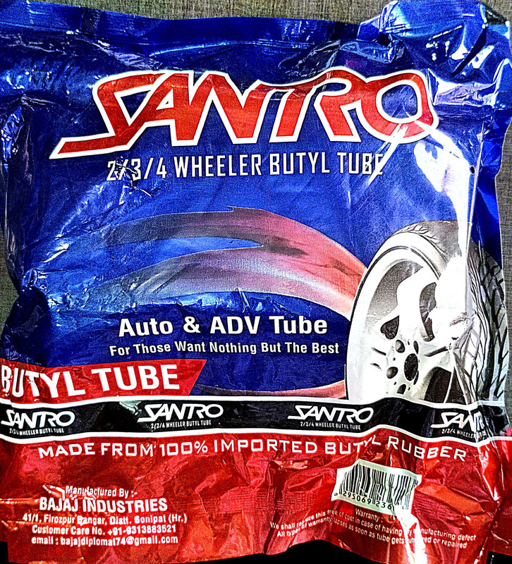 sanro NA Rear Spokes Nylon Honda, TVS, Hero Dream, CD deluxe, Livo, Dream Neo, SP125, Splendor, Dream Yuga Motorbike Tyre Rim(Road)