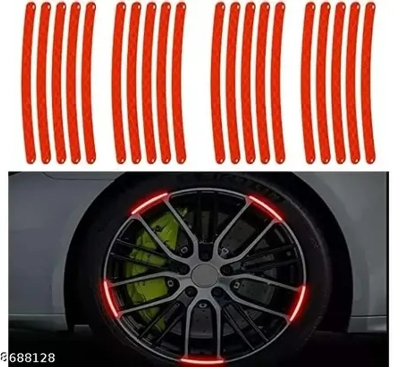 Minda 2015 to 2025 Rear, Front Alloy Paper, Plastic, Porcelain, Polyresin, Plated TVS CD Dawn, Ntorq 125 Motorbike Tyre Rim(Race)