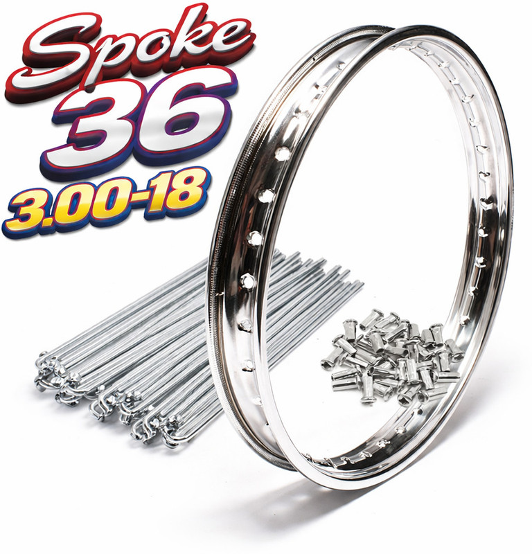 Mr and son's India Rear-rim-3-00-18 Rear Spokes Steel Hero Passion Motorbike Tyre Rim(Road)