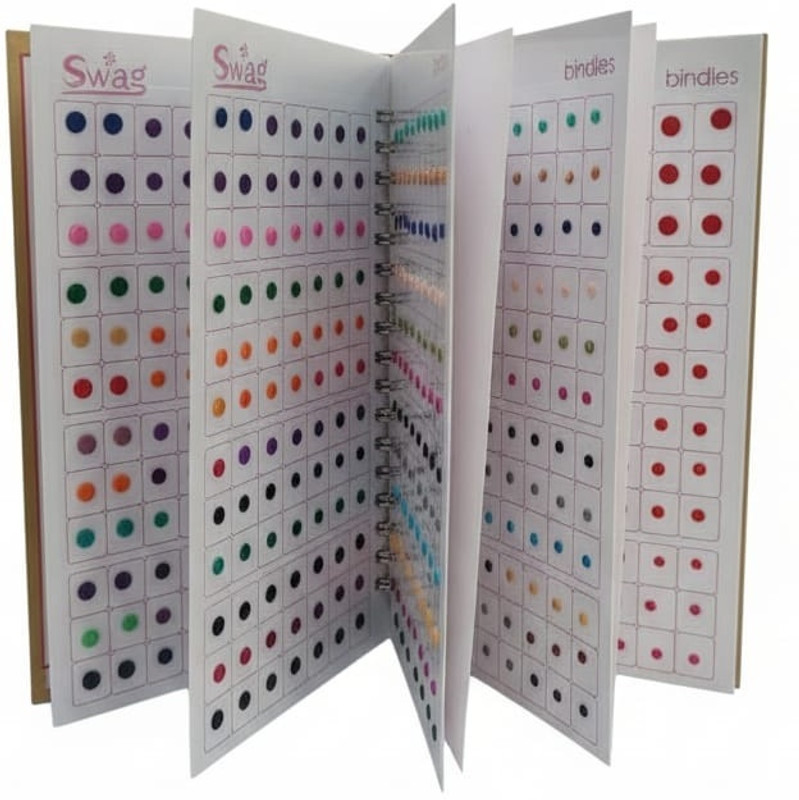 Swastik 576 BINDI BOOK A2 FOR HEAD Multicolor Bindis(PLANE)