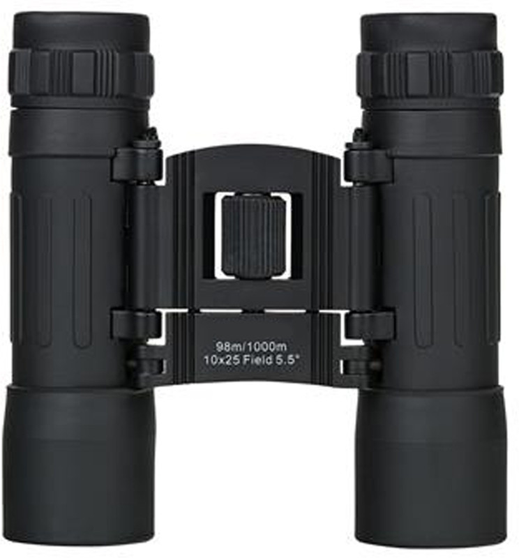 COMET 10X25 Mini Binoculars Telescope Sports Hunting Camping Survival Kit Binoculars(10 mm , Black)
