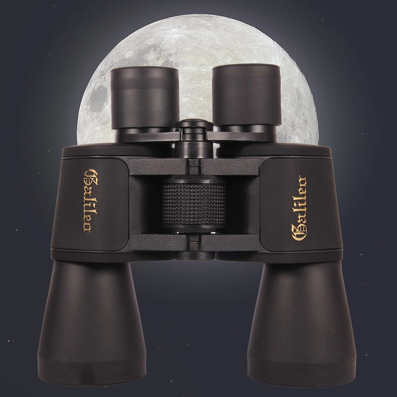 GALILEO Professional 20X50 Full Size Binoculars, Anti-fog Lens 20x magnification BAK4 Prism Binoculars(50 mm , Black)