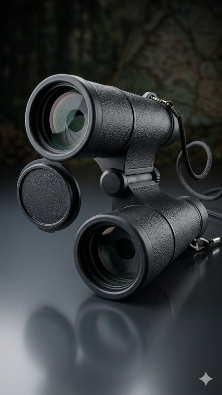 ADR Binoculars01 Binoculars(6.35 mm , Black)