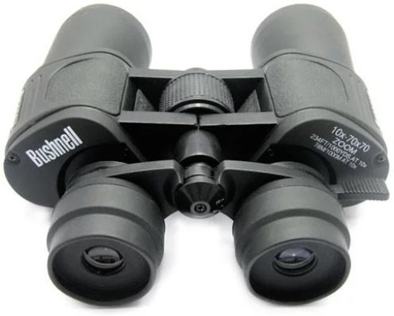 Bushnail 10x Closer, 70x Brighter: The Ultimate Binoculars for Breathtaking Views Binoculars(10 mm , Black)