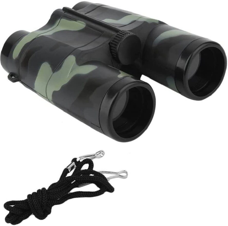 AKTOON TOYS Waterproof/Fog-Proof Roof Binocular Telescope Toy Gear/Military Color Binoculars Binoculars(100 mm , Multicolor)