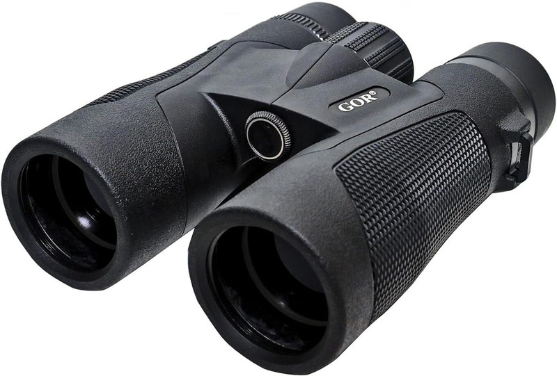 GOR 8 x 42 Long Eye Roof Prism Binoculars(42 mm , Black)