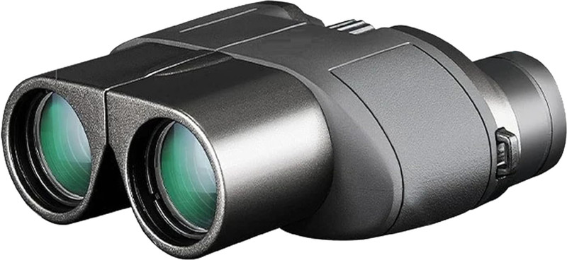 FlyKonix Mini Folding 10x25 Telescope for Travel Binoculars(25 mm , Black)