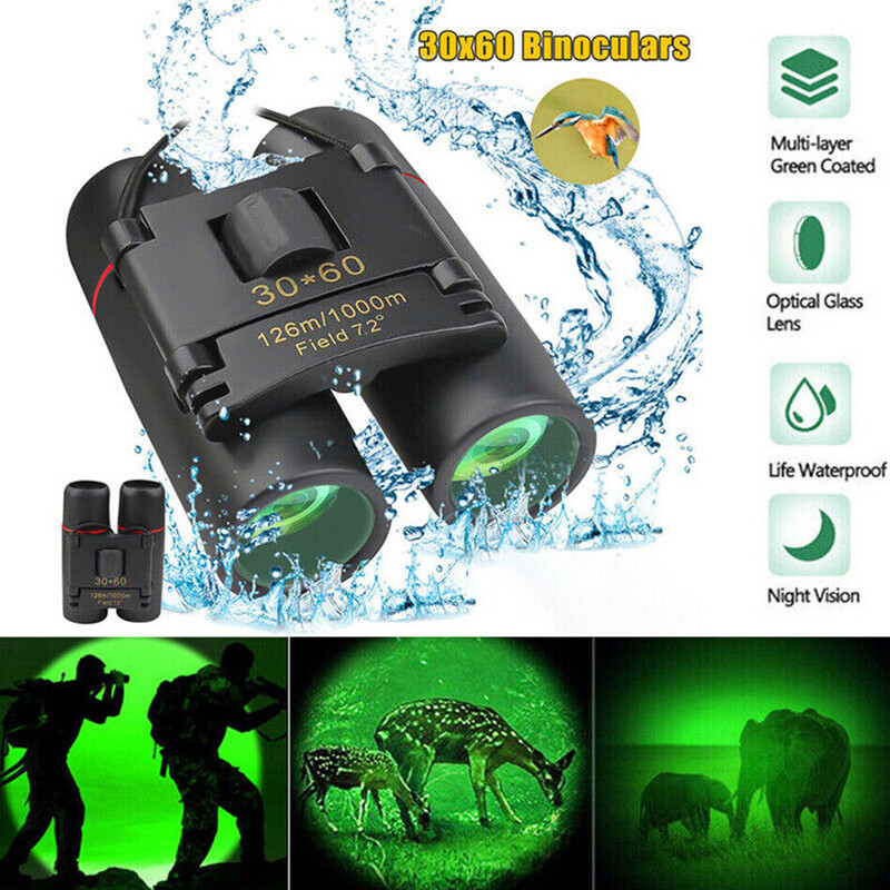 Benson Professional 30x60 prism foldable monocular with binoculars Binoculars(60 mm , Black)